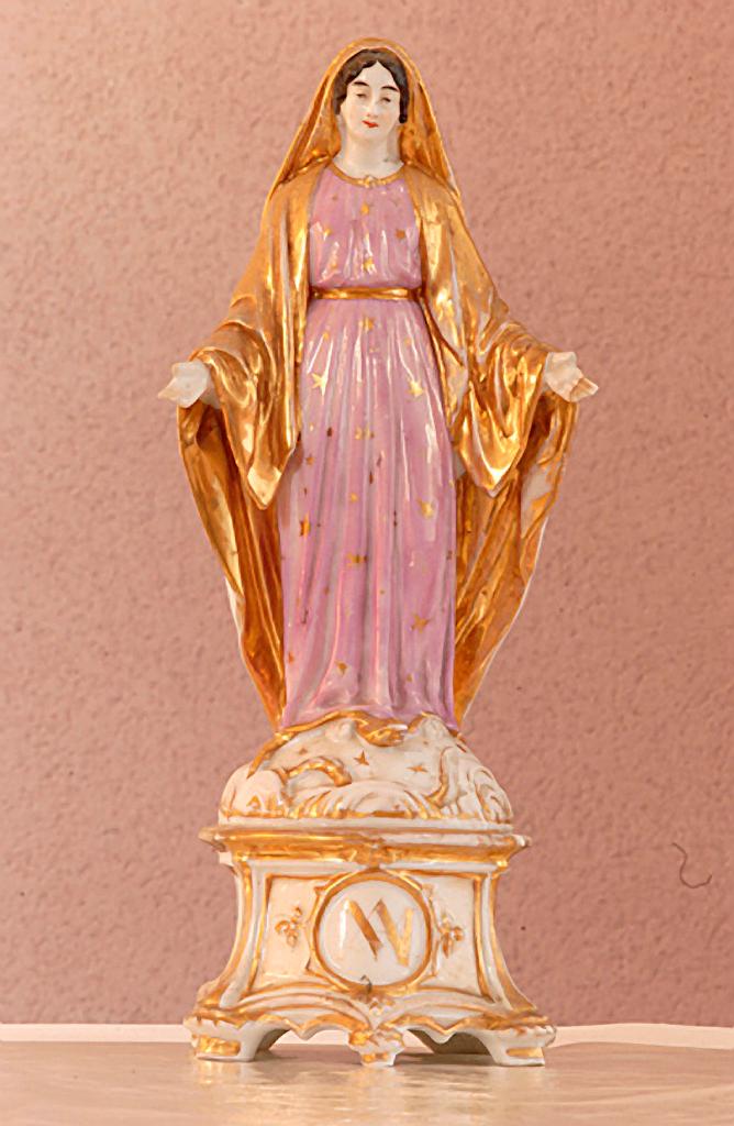 statue (statuette) : Immaculée Conception