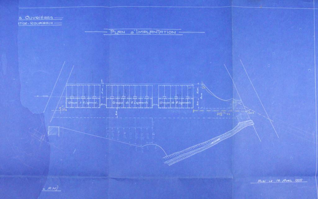 cité ouvrière ou maisons ouvrières de la rue Pasteur