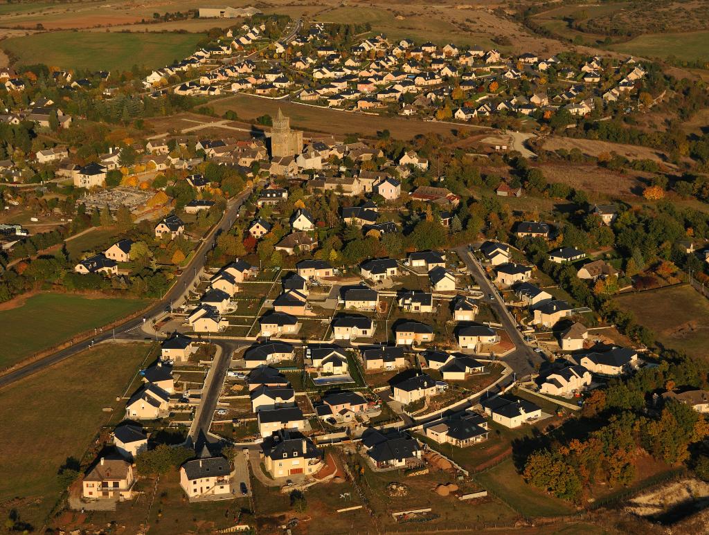 présentation de l'aire d'étude : Rodez et son agglomération au 20e