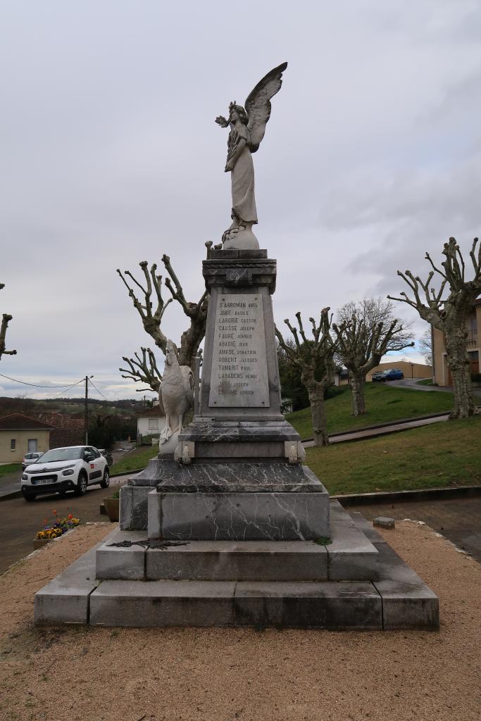 monument aux morts de la guerre de 1914-1918 et de la guerre de 1939-1945