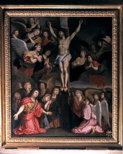 tableau : Crucifixion aux anges