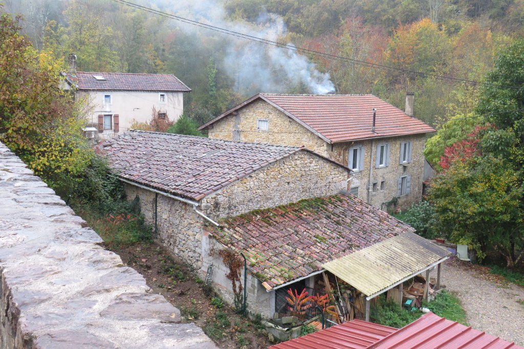 filature de laine ; fabrique de peigne en corne Courrent, Beautes, Conte, dite usine de la Mécanique