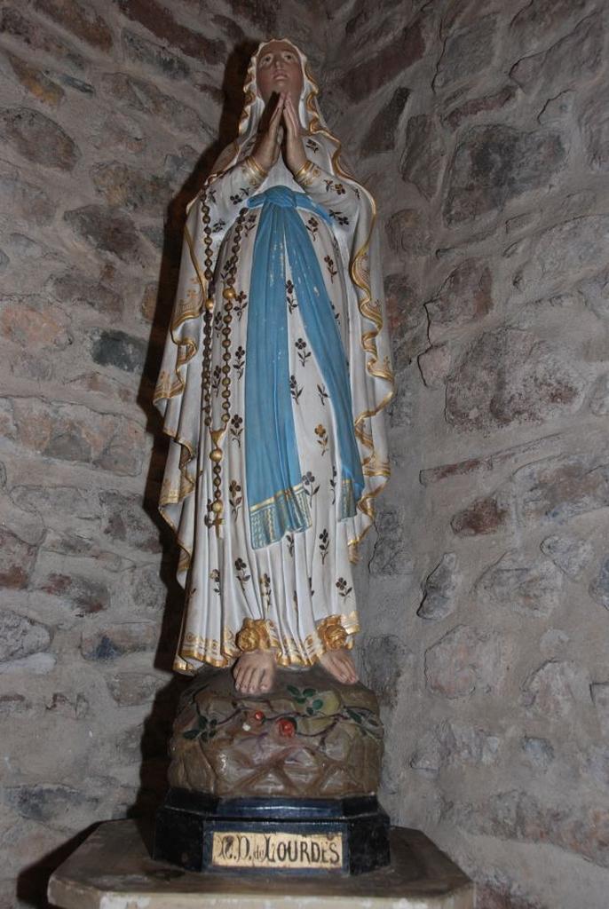 Statue : Notre-Dame-de-Lourdes