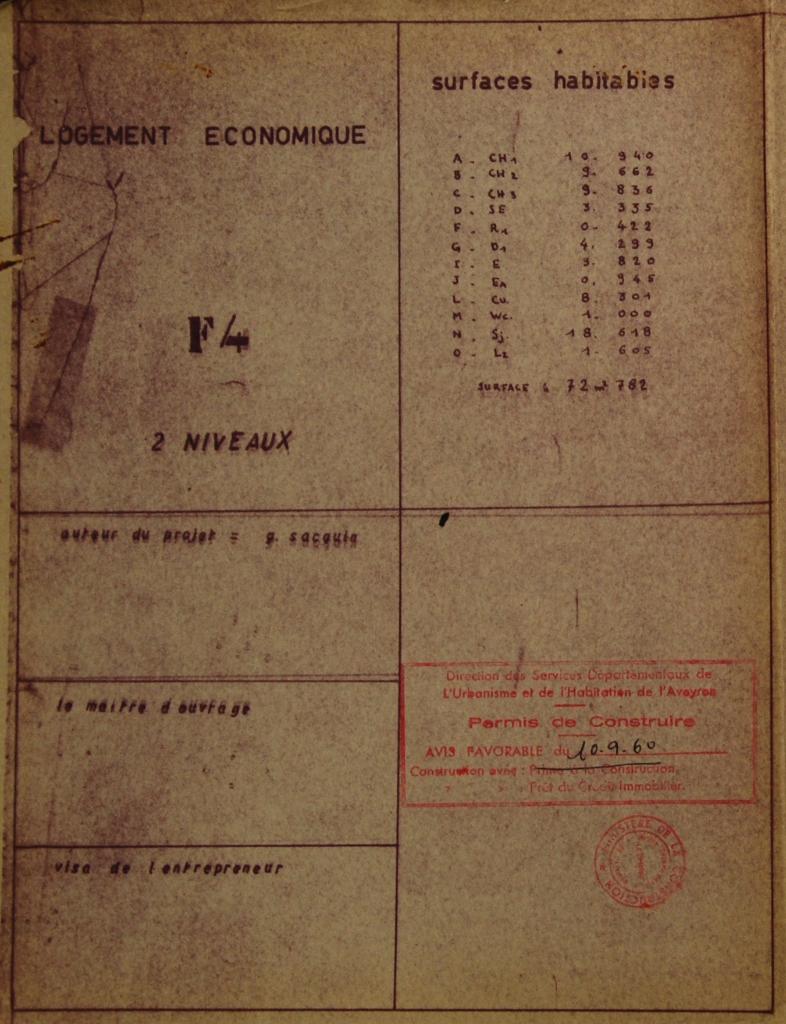 maison F4 (type 1a)