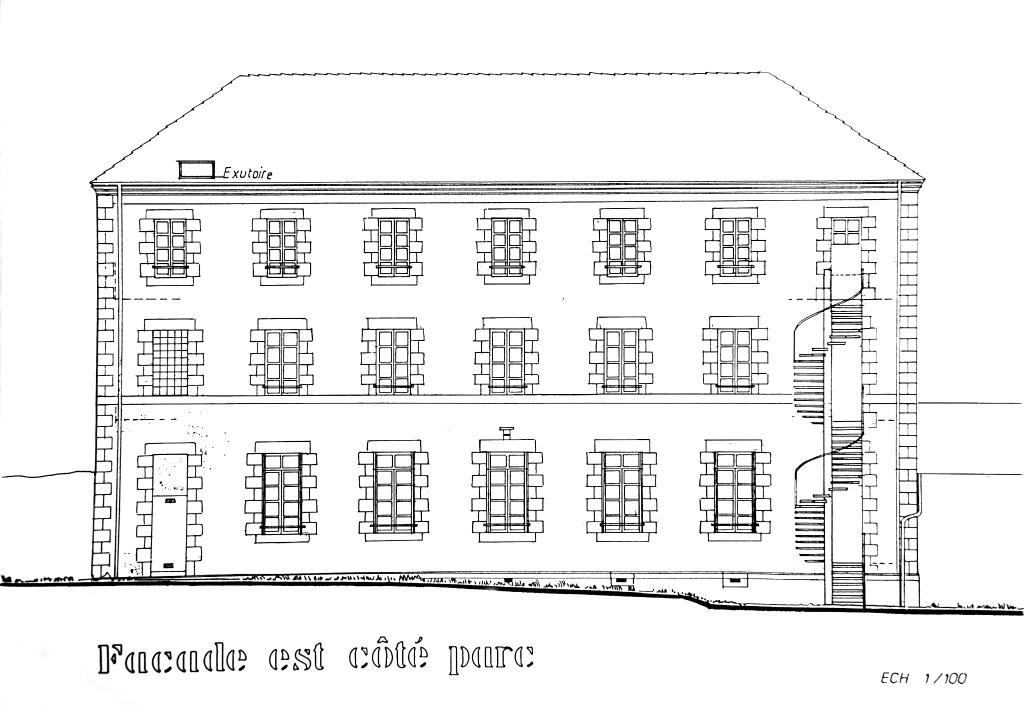 château, puis école des Frères de l'Instruction Chrétienne de Ploërmel, puis école ménagère agricole, aujourd'hui lycée d'enseignement général, technologique et agricole d'Auch Beaulieu-Lavacant