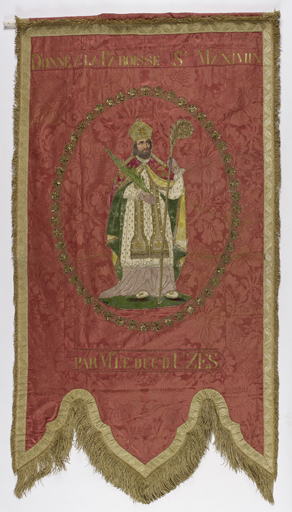 Bannière paroissiale de saint Maximin