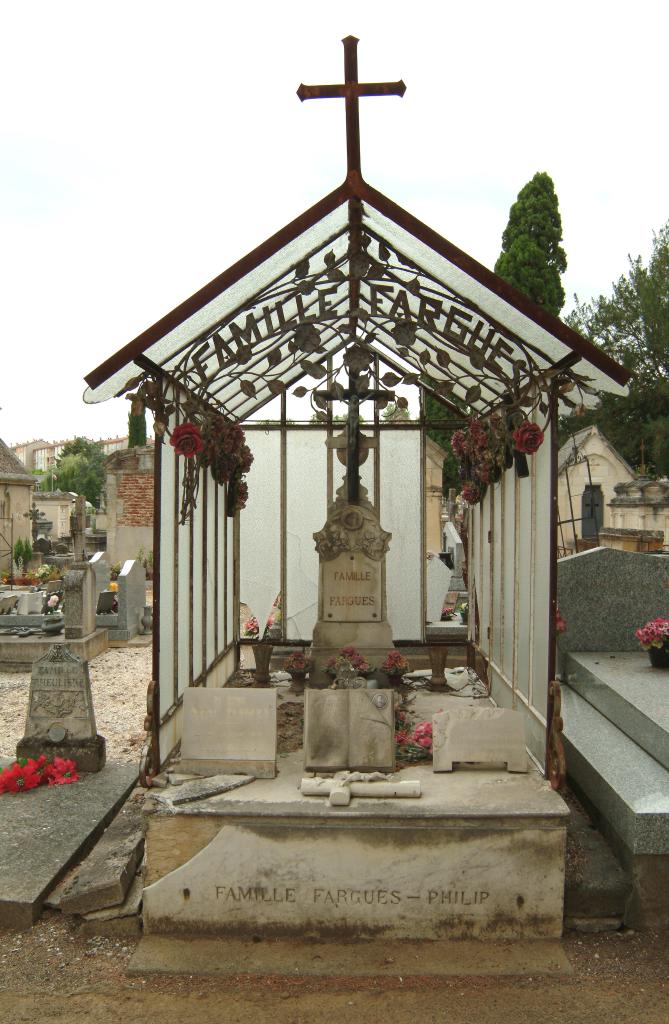 tombeau de la famille Fargues Philip