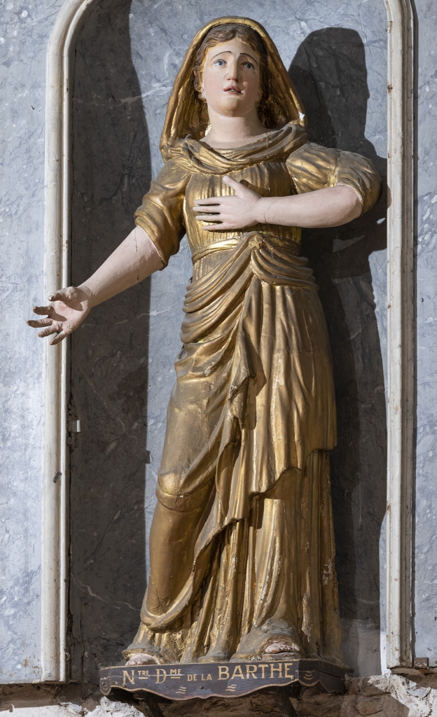 statue: Notre-Dame-de-la-Barthe
