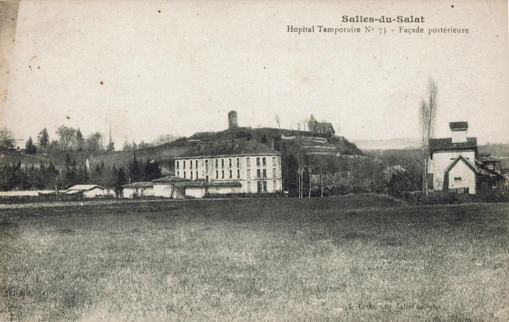 Hôtel des bains puis Sanatorium, Préventorium, centre de rééducation dit de la "Fontaine salée"