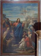 tableau : Jésus bénissant les enfants