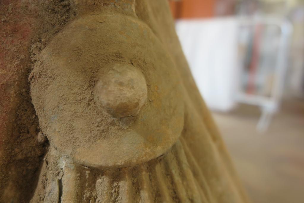 groupe sculpté de la Mise au tombeau