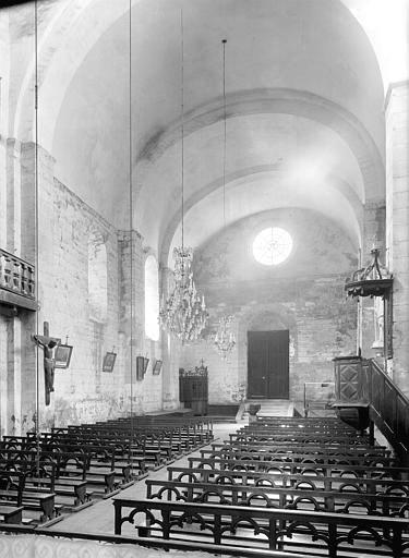 église de l'abbaye de bénédictins Saint-Savin, actuellement église paroissiale