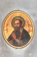 paire de tableaux et de leurs cadres formant pendant : saint Charles Borromée, saint François de Sales