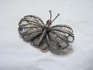 Broche en forme de papillon