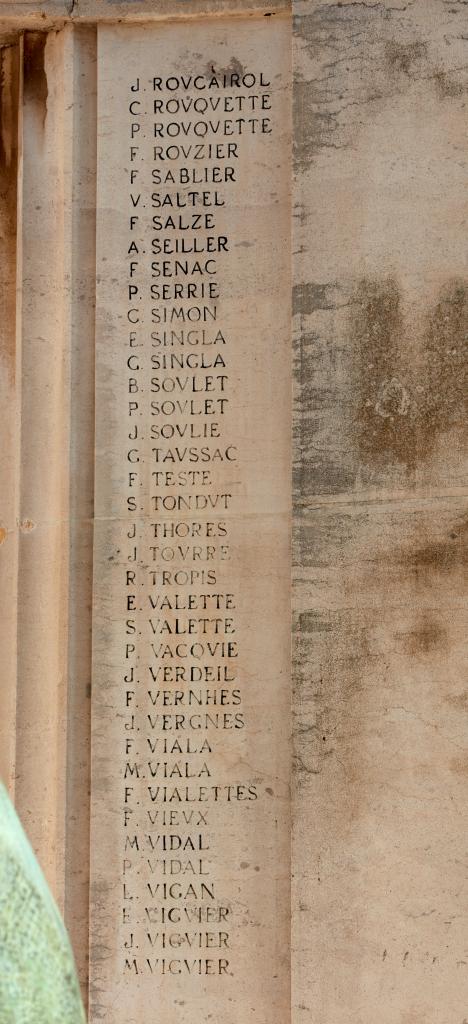 monument aux morts, de la guerre de 1914-1918