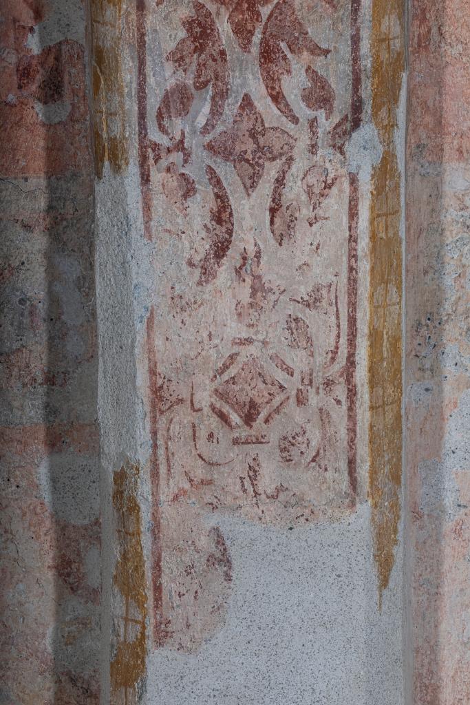 Les peintures monumentales de la chapelle nord