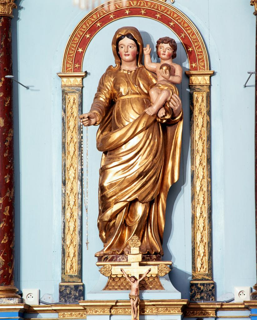 statue : Notre-Dame du Rosaire