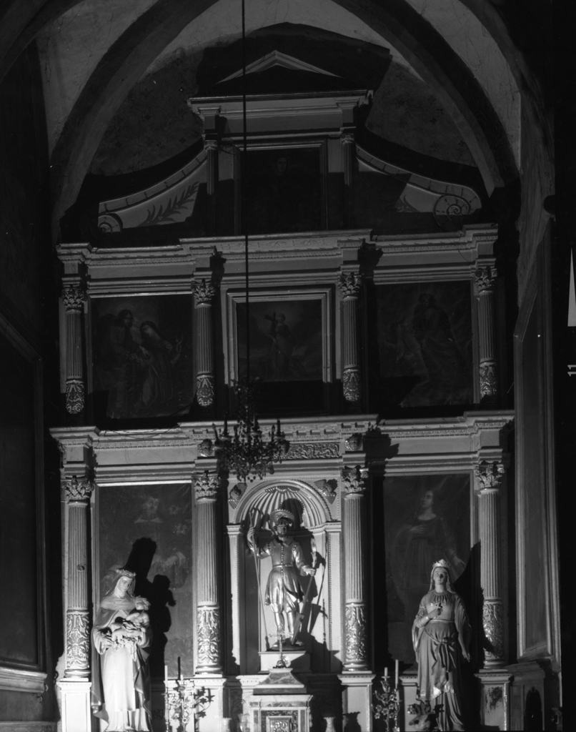 retable architecturé de saint Gaudérique