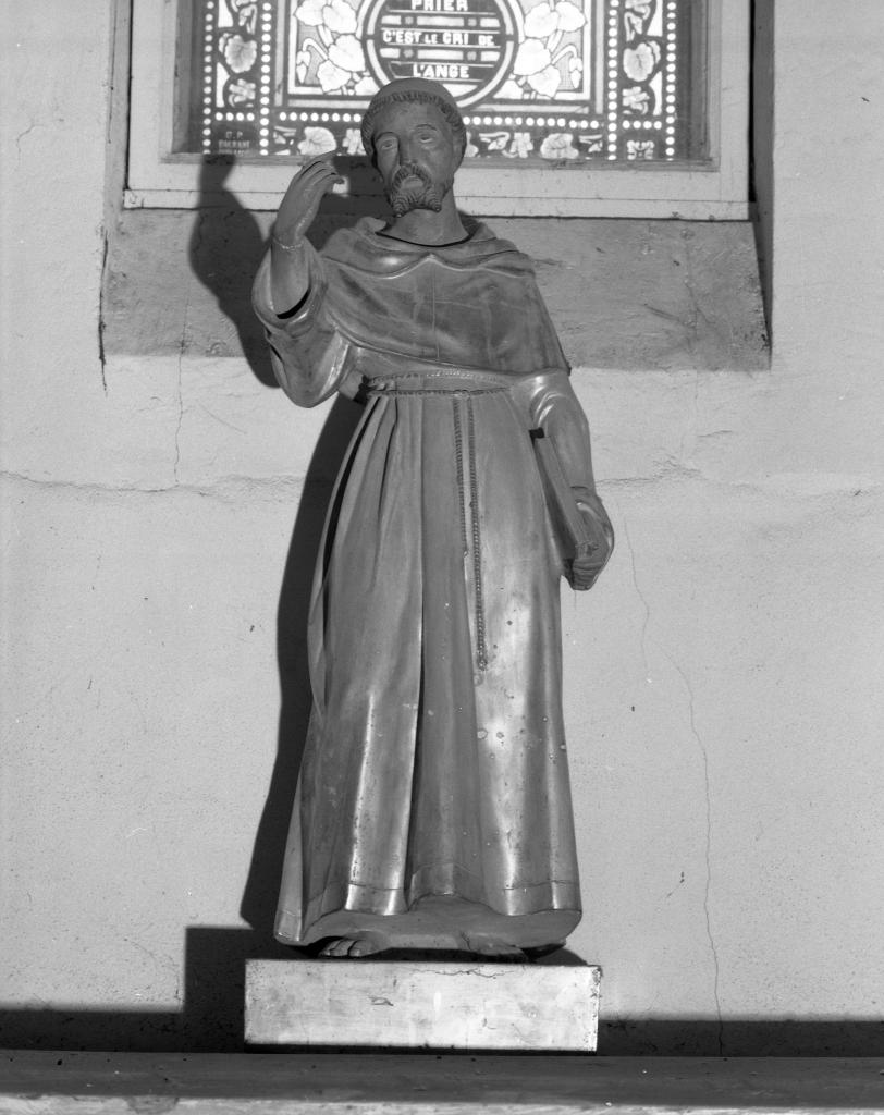 statue (demi-nature) : saint François