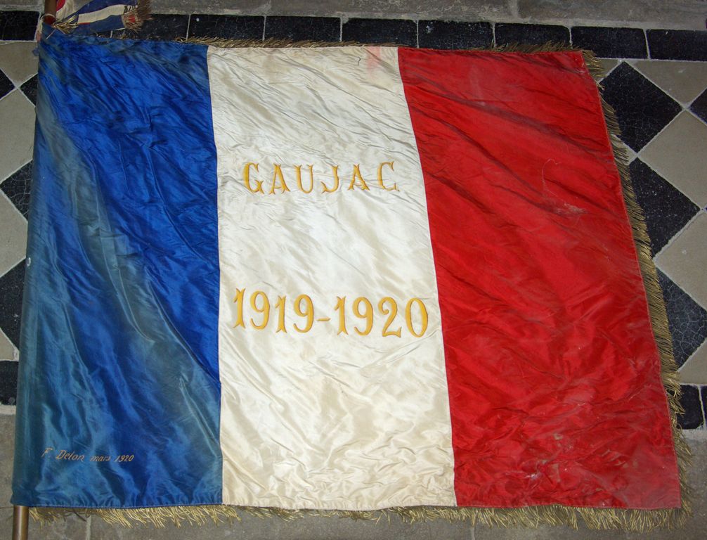 sommaire des textiles de l'église de Gaujac