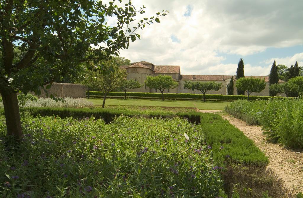 jardins de l'abbaye Notre-Dame de Flaran