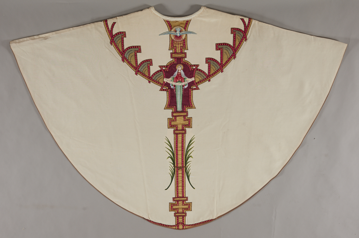 chasuble blanche de Mgr Marquès
