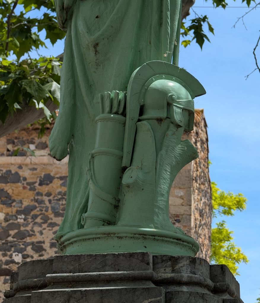 monument (monument commémoratif), fontaine monumentale, de la république, allégorie de la Liberté