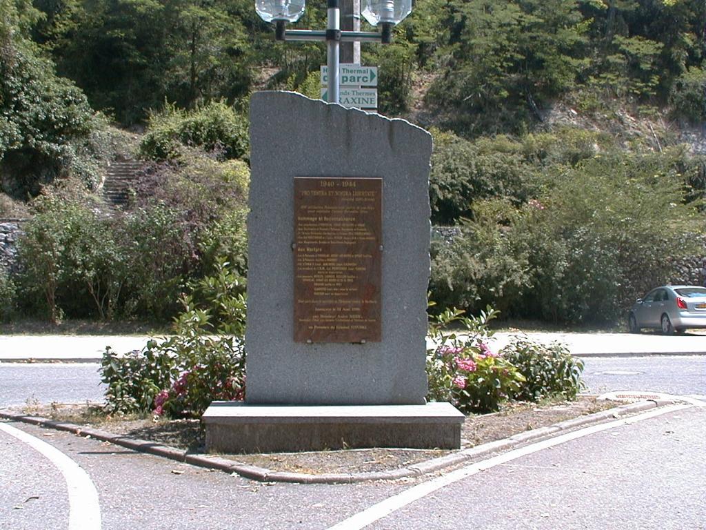 monument aux morts de la guerre de 1939-1945