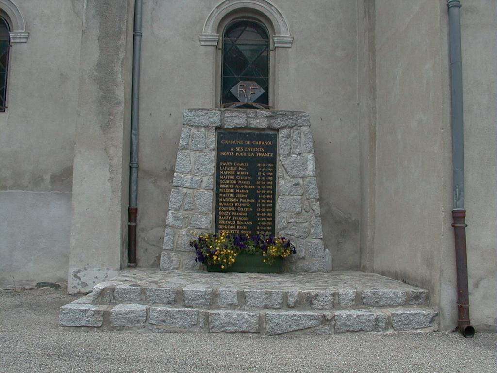 monument aux morts de la guerre de 1914-1918 et de la guerre de 1939-1945