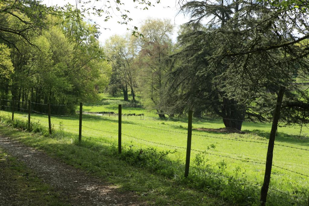 jardin d'agrément de l'abbaye de Loc-Dieu