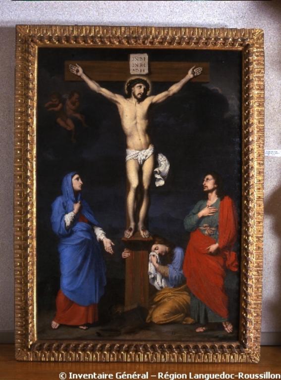 Le Christ en croix avec la Vierge, saint Jean et sainte Madeleine