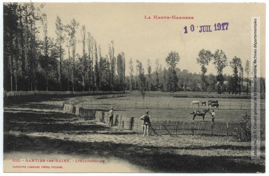 parc thermal de Couret-Ganties