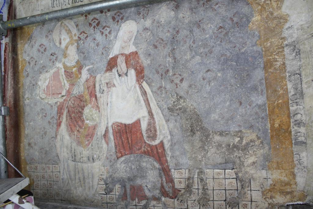 peinture monumentale : cycle de saint Blaise