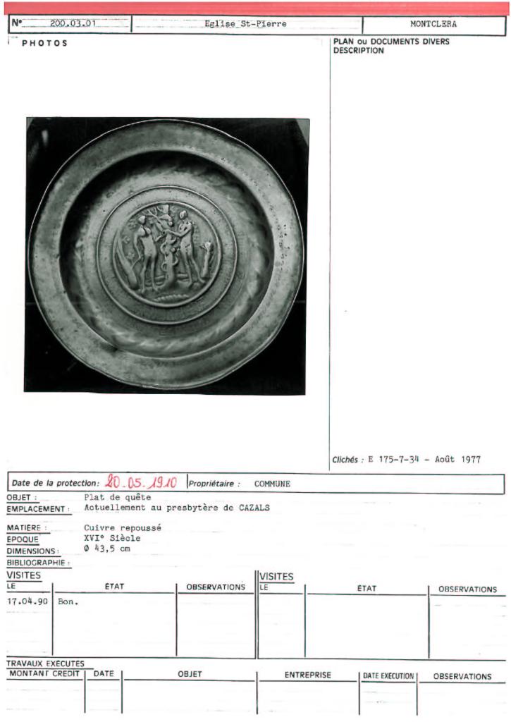 plat de quête