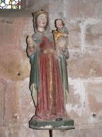 groupe sculpté : Vierge à l'Enfant