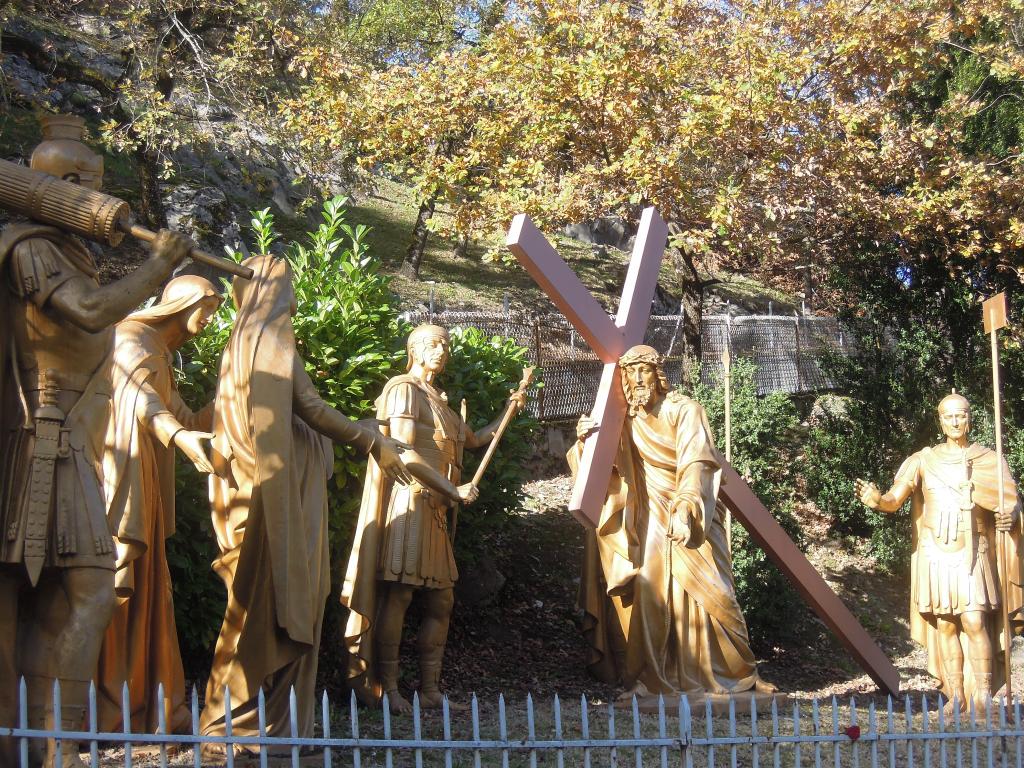 jardin paysager du calvaire dit Chemin de croix des Espélugues