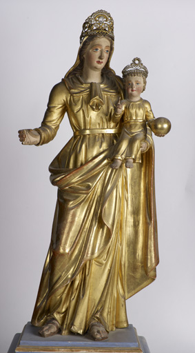 statue : Vierge à l'Enfant