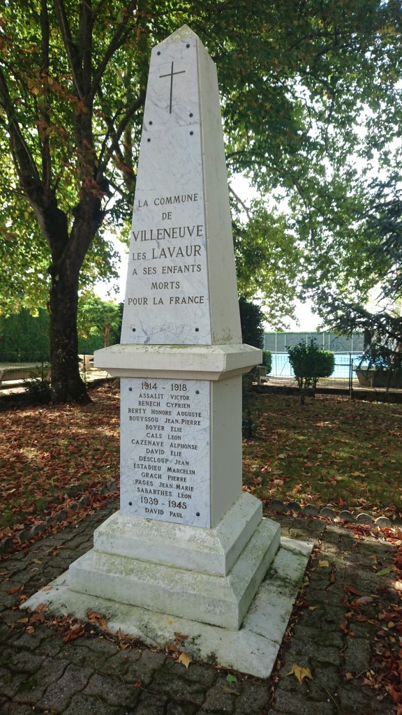 monument aux morts de la guerre de 1914-1918