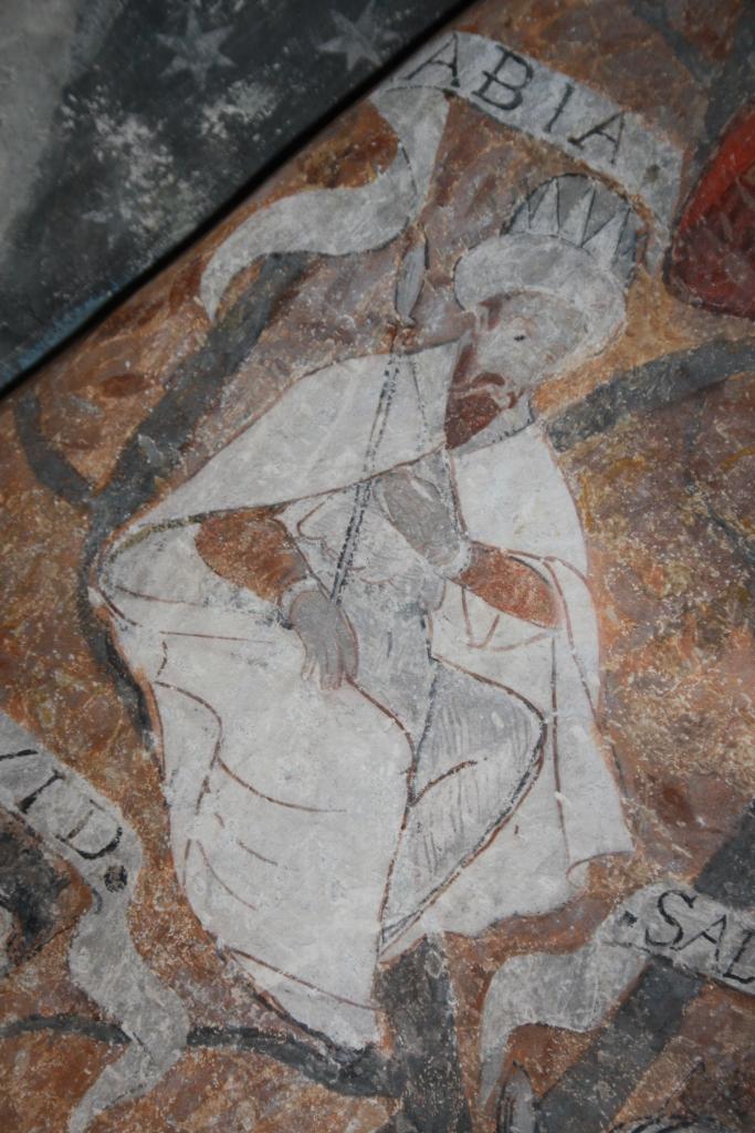 peinture monumentale : Les Docteurs de l'Eglise et les Evangélistes