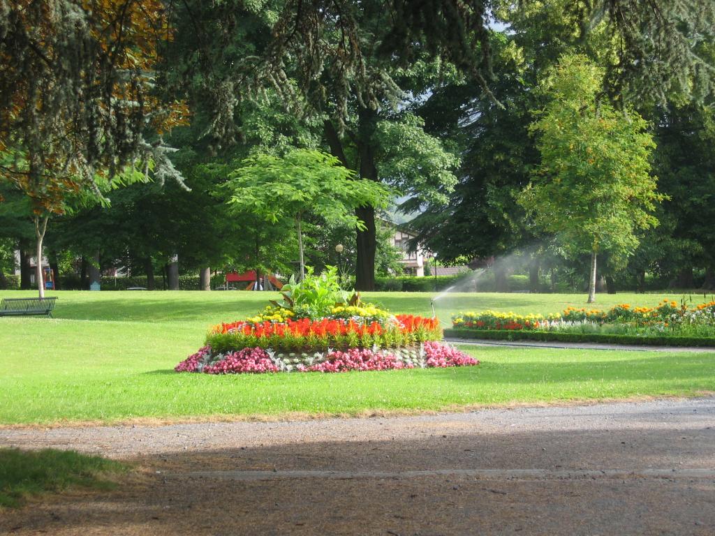 jardin d'agrément, jardin public dit parc thermal d'Argelès-Gazost
