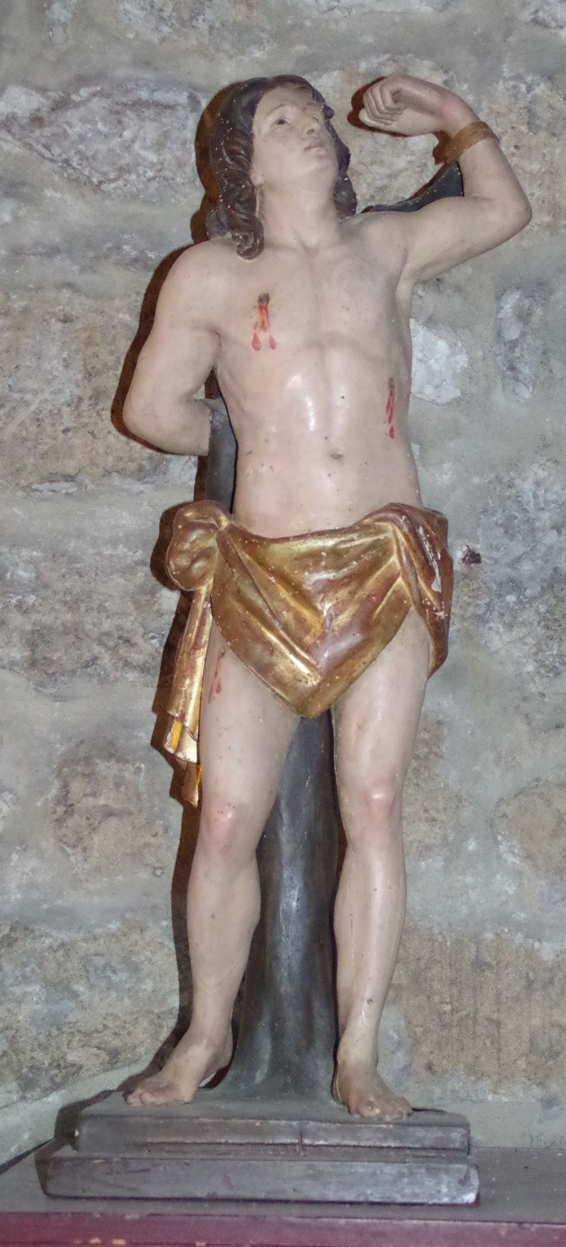 statue : saint Sébastien