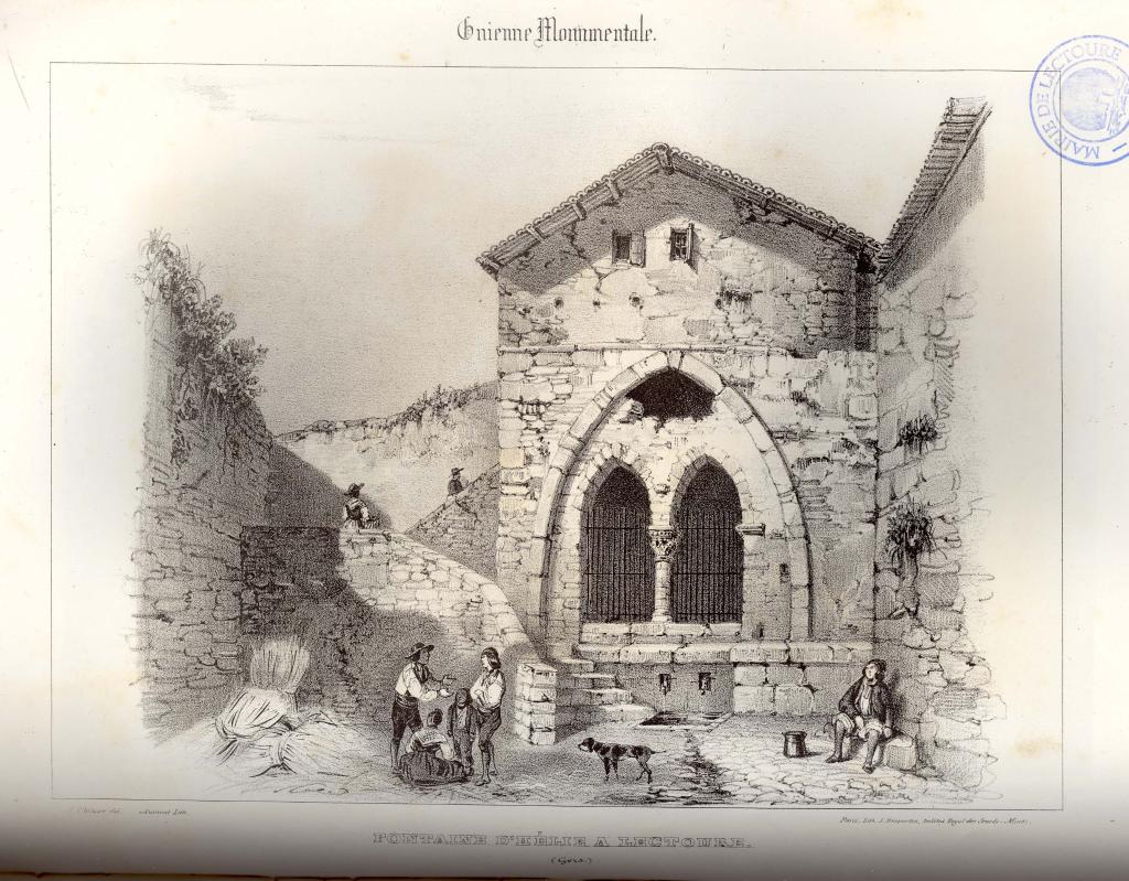 fontaine Hountélie, dite aussi Fontaine de Diane