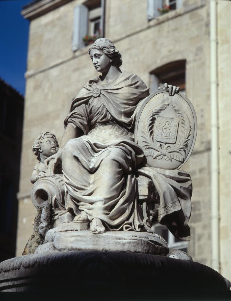 fontaine de la Ville de Montpellier, Place Chabaneau