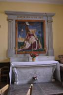 retable et son bas-relief : Vierge de Pitié