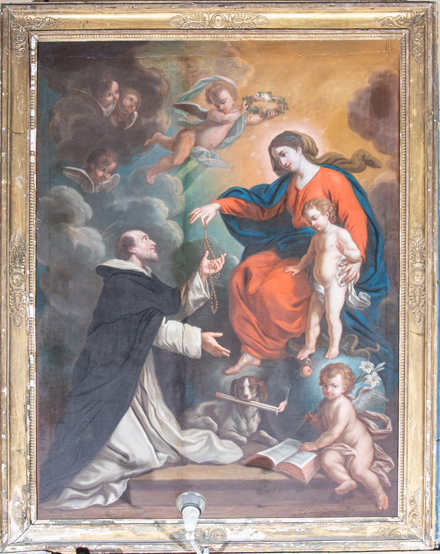 tableau : Donation du Rosaire