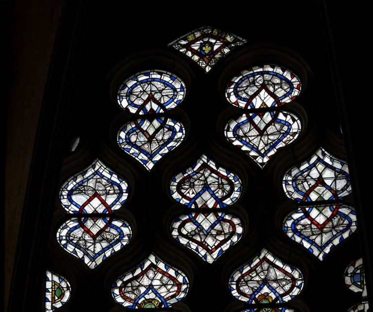 verrière N°2 de l'ancienne cathédrale de Narbonne