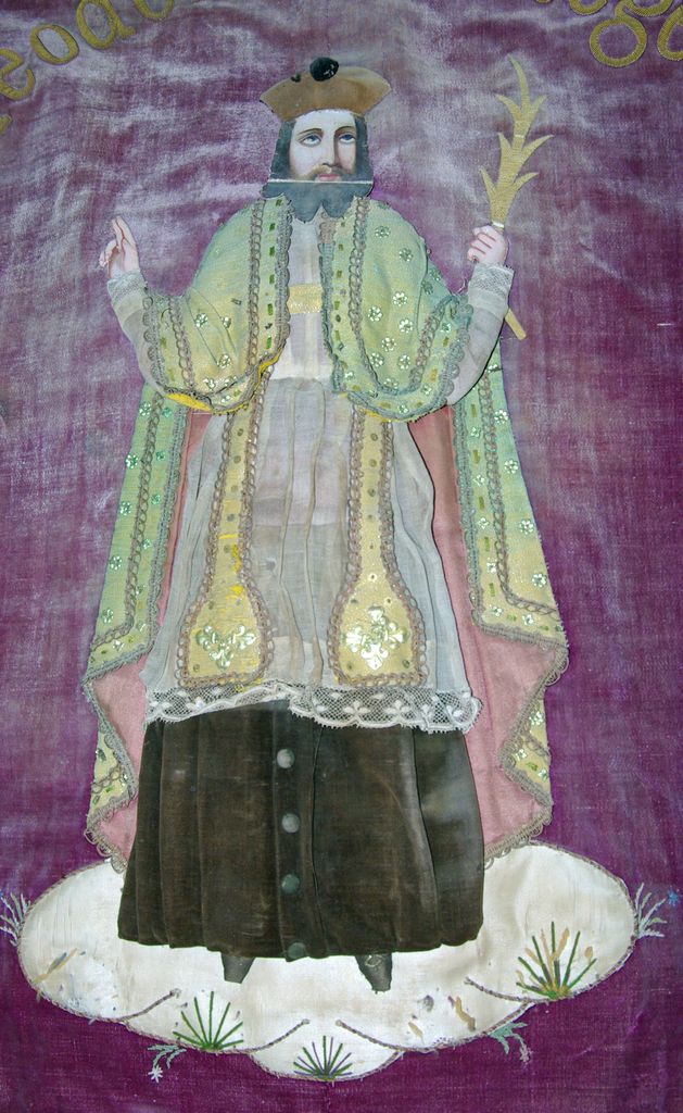 sommaire des textiles de l'église de Gaujac