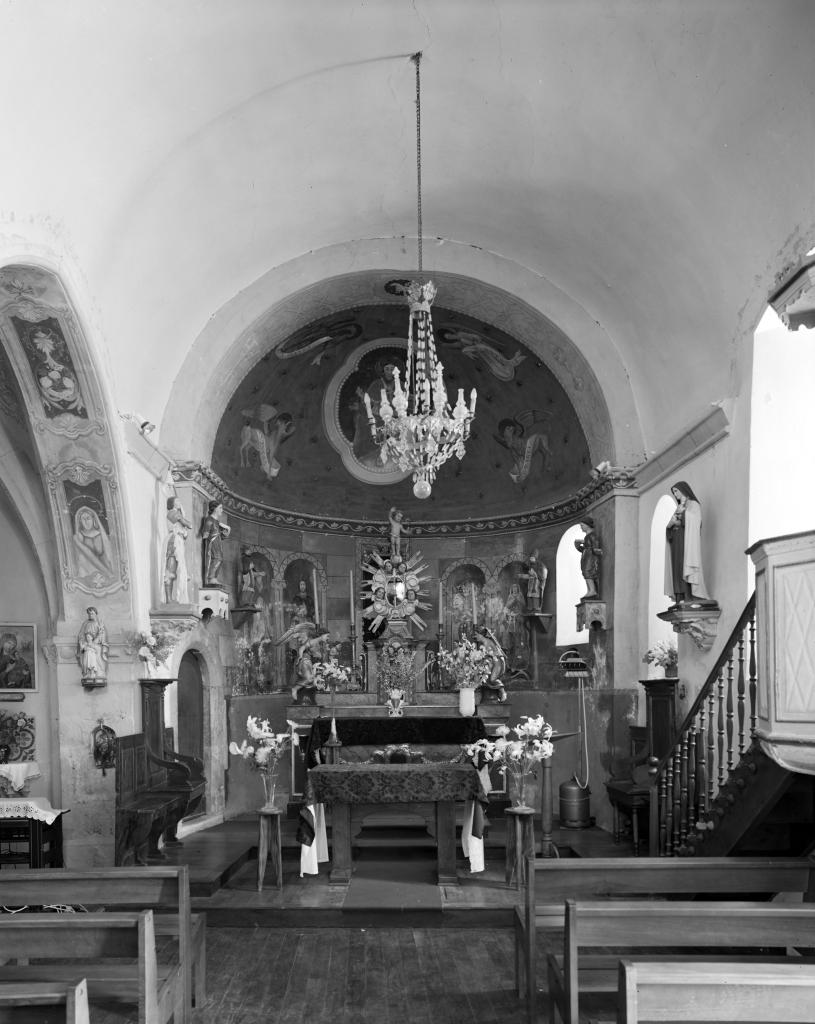 Le mobilier de l'église paroissiale Saint-Just-et-Saint-Pasteur