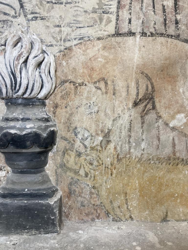 peintures monumentales de la chapelle de l'Agonie