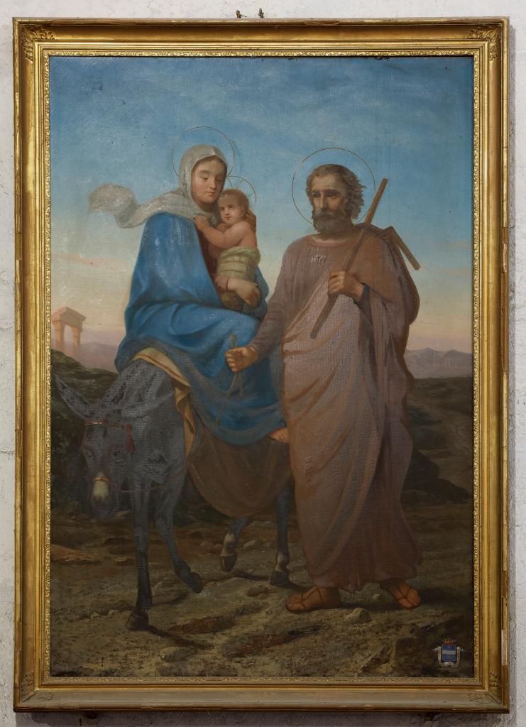 Tableau : Fuite en Egypte